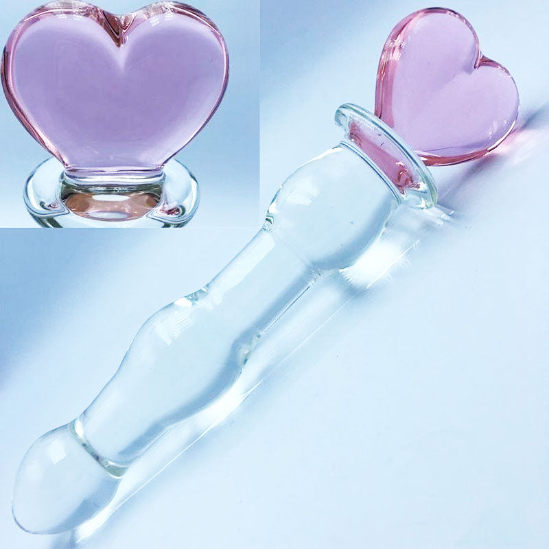 Crystal Glass Dildo (Heart, Cat, Star or Moon)