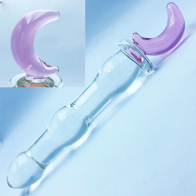 Crystal Glass Dildo (Heart, Cat, Star or Moon)