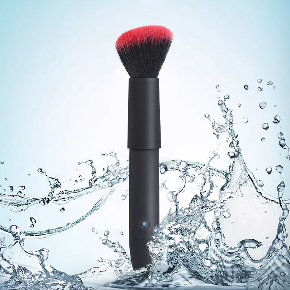 Rechargable Makeup Brush Bullet Vibrator (10 Modes)