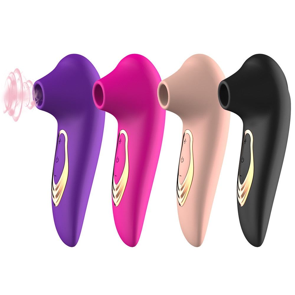 Rechargable Clitoris Sucking Vibrator (10 modes)