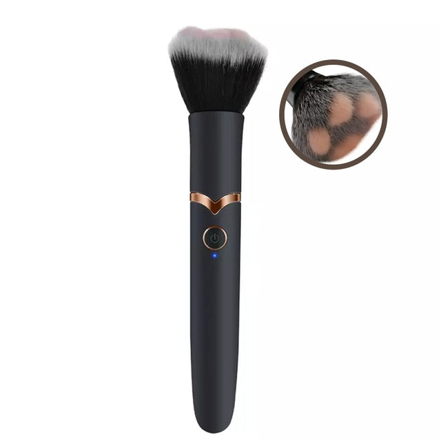 Rechargable Makeup Brush Bullet Vibrator (10 Modes)