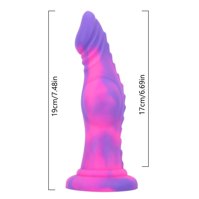 Ultra-Soft Fantasy Dildo With Strong Suction Cup