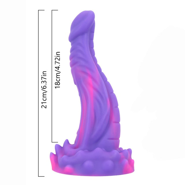 Ultra-Soft Fantasy Dildo With Strong Suction Cup